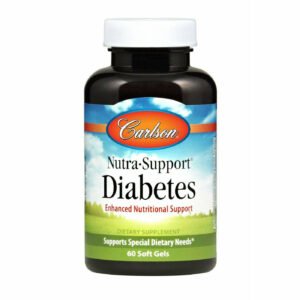 Nutra Support Diabetes 60 gels by Carlson Labs