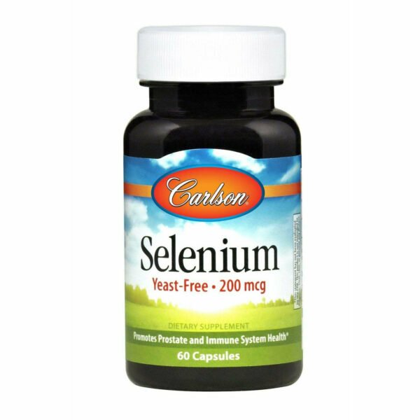 Selenium 200 mcg 60 caps by Carlson Labs