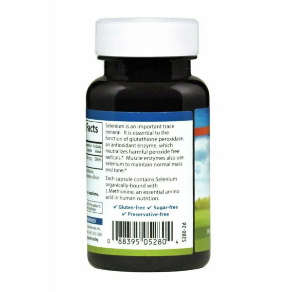 Selenium 200 mcg 60 caps by Carlson Labs - Image 3
