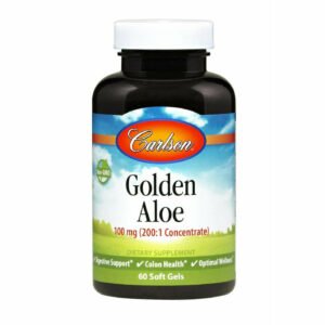 Golden Aloe 60 gels by Carlson Labs