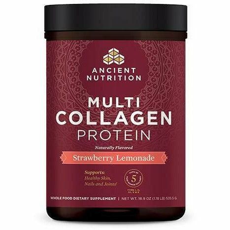 Multi Collagen Protein Straw-Lem 45 serv By Ancient Nutrition
