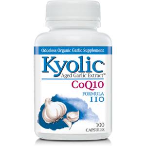 Kyolic Formula 110 with CoQ10 100 caps by Wakunaga