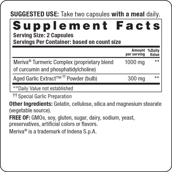 Kyolic Curcumin 100 caps by Wakunaga - Image 2