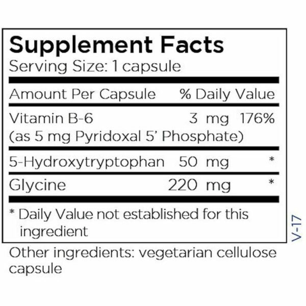 5-HTP 50 mg 60 caps by Metabolic Maintenance - Image 2