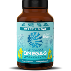 Omega-3 Vegan DHA + EPA 60 softgels by Sunwarrior