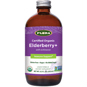 Elderberry+ Liquid Formula 8.5 fl oz by Flora