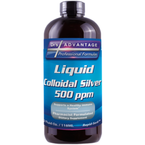 Colloidal Silver (Liquid) 500 ppm 2 oz by Dr.'s Advantage