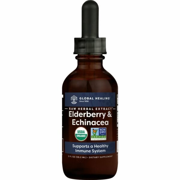Elderberry & Echinacea 2 fl. oz. by Global Healing