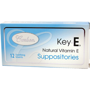 Vitamin E Suppositories 12 supp by Carlson Labs