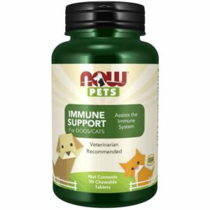 Immune Support for Dogs/Cats 90 chew tab By NOW