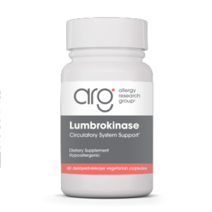 Lumbrokinase 60 caps by Allergy Research Group