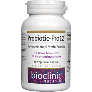 Probiotic-Pro 12 60 vcaps By Bioclinic Naturals