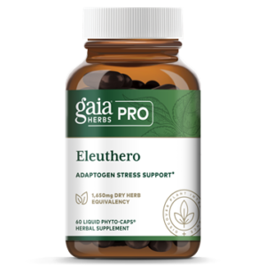Eleuthero 60 liquid phyto-caps by Gaia Herbs Pro