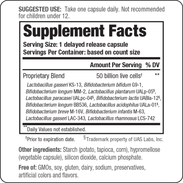 Kyo-Dophilus Max Probiotic 30 caps by Wakunaga - Image 3