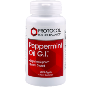 Peppermint Oil G.I. 90 gels by Protocol For Life Balance