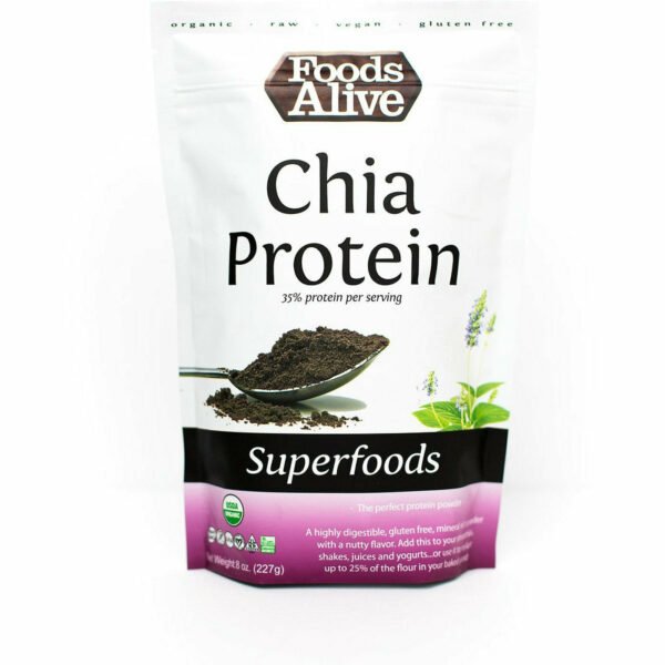 Organic Chia Protein Powder 8 oz by Foods Alive