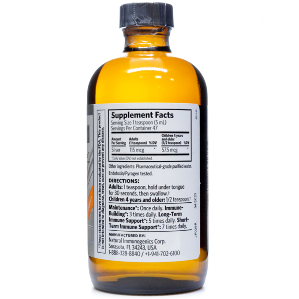 Bio-Active Silver Hydrosol 8 oz by Argentyn 23 - Image 2