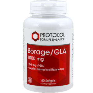 Borage/GLA 1000 mg 60 softgels by Protocol For Life Balance