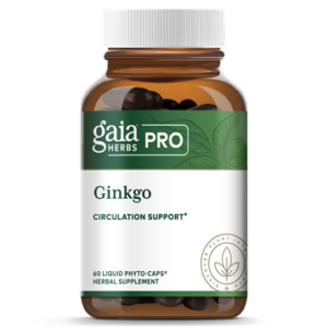 Ginkgo 60 liquid phyto-caps by Gaia Herbs Pro