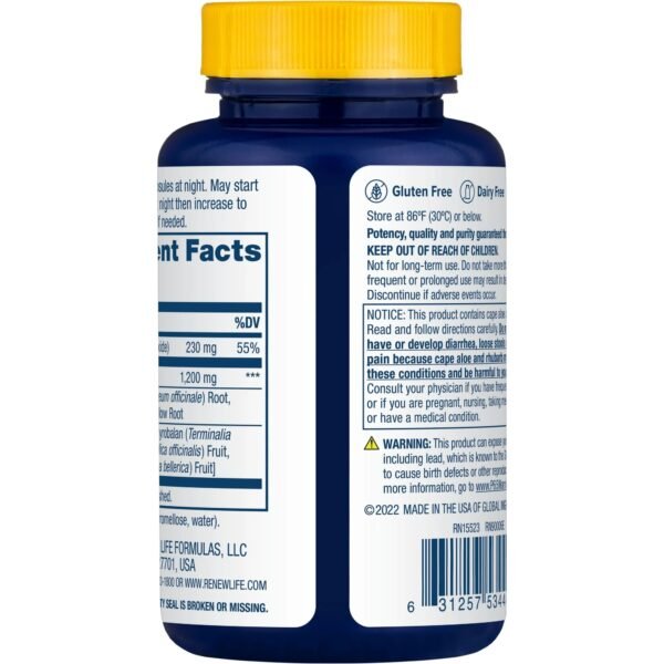 Cleanse More 60 vegcaps by Renew Life - Image 2