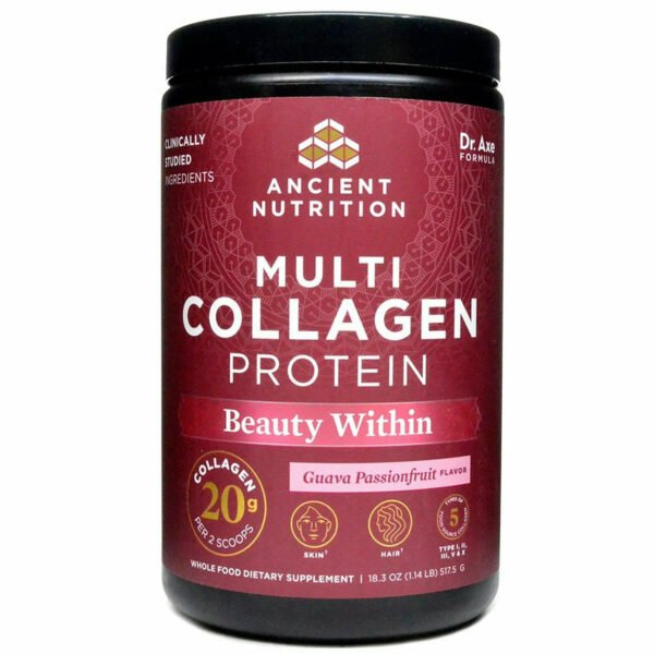 Multi Collagen Protein Beauty Within (522 g) by Ancient Nutrition