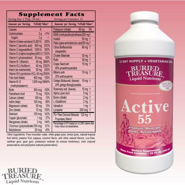 Active 55 Plus 32 fl oz by Buried Treasure - Image 2