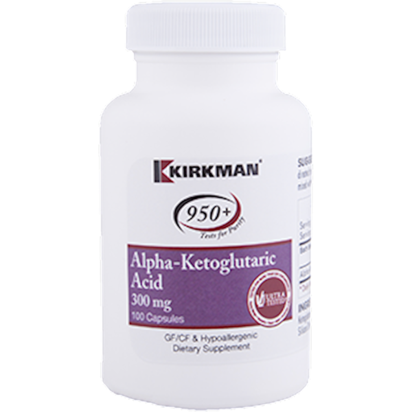 Alpha Ketoglutaric Acid 100 caps by Kirkman Labs