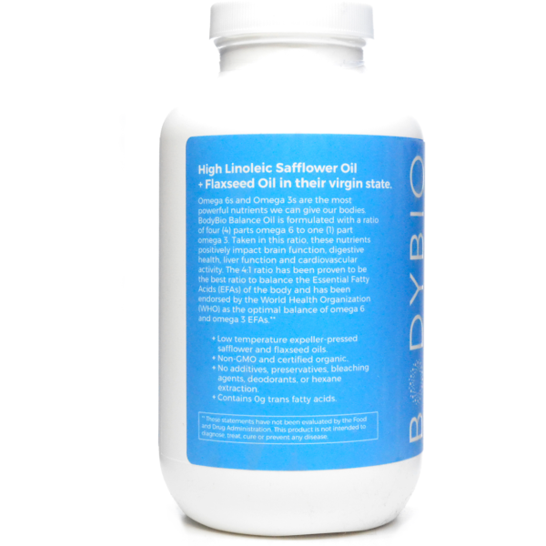 Balance Oil 180 softgels by BodyBio - Image 3