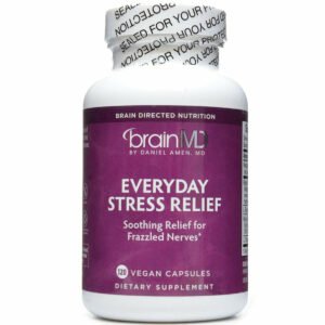 Everyday Stress Relief 120 caps by BrainMD
