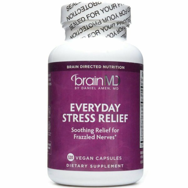 Everyday Stress Relief 120 caps by BrainMD