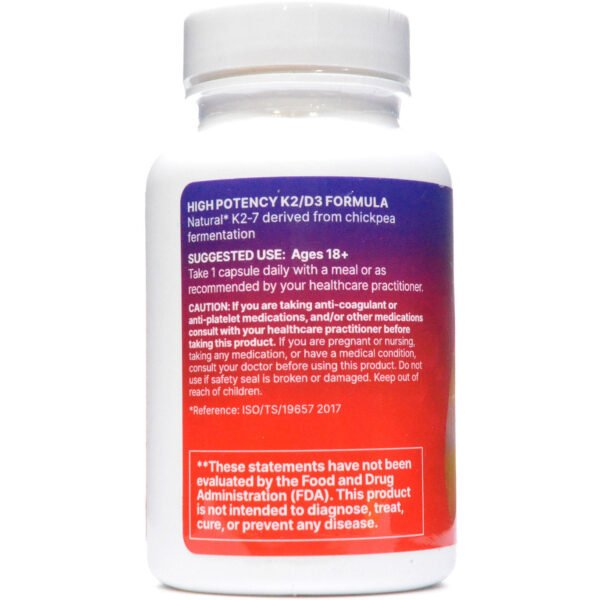 MegaQuin K2+D? 60 capsules by Microbiome Labs - Image 3