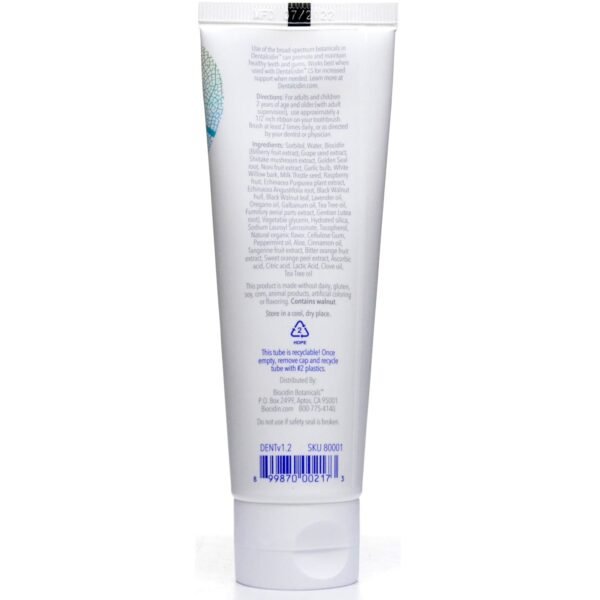 Dentalcidin Toothpaste Biocidin 3 oz by Biocidin Botanicals - Image 2