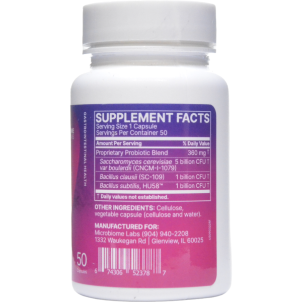 RestorFlora 50 capsules by Microbiome Labs - Image 2
