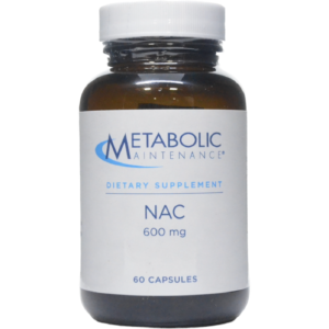 NAC 600 mg 60 caps by Metabolic Maintenance