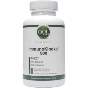 ImmunoKinoko AHCC 500 mg 60 vcaps by QOL Labs