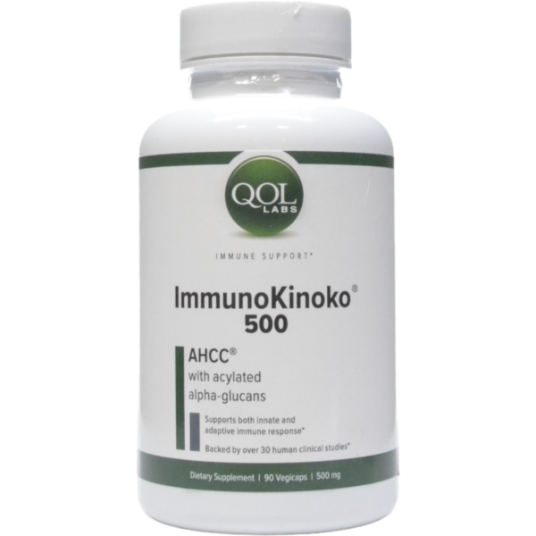 ImmunoKinoko AHCC 500 mg 60 vcaps by QOL Labs