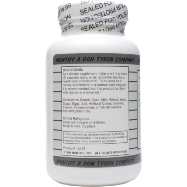 Pure L-Threonine 500 mg 100 caps by Montiff - Image 3