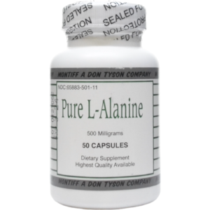 Pure L-Alanine 500 mg 50 caps by Montiff