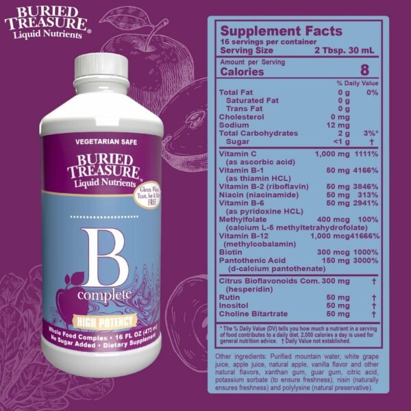 B Complete 16 fl oz by Buried Treasure - Image 2