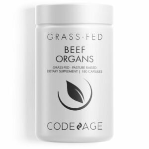 Beef Organs 180 caps by CodeAge