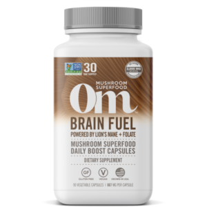 Brain Fuel 90 vegcaps By Om Mushroom