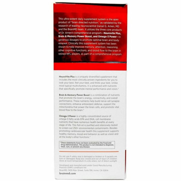 Brain & Body: Power Max 60 packets by BrainMD - Image 2