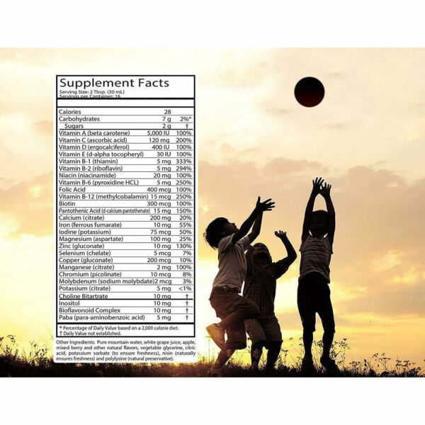 Children's Daily Multi 16 fl oz by Buried Treasure - Image 2