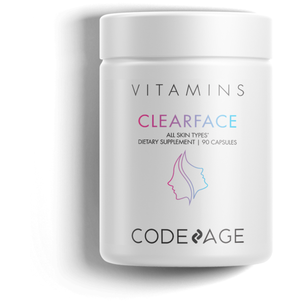 Clearface Vitamins 90 caps by CodeAge