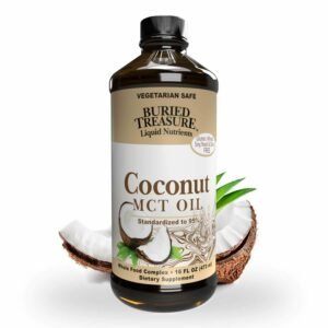Coconut MCT Oil 16 fl oz by Buried Treasure