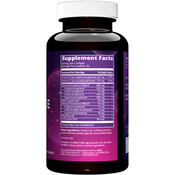 Complete E 60 softgels by Metabolic Response Modifier - Image 2