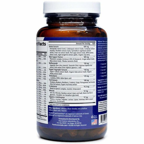 LifeEssence Men Multivitamin 120 tabs by Pure Essence - Image 3