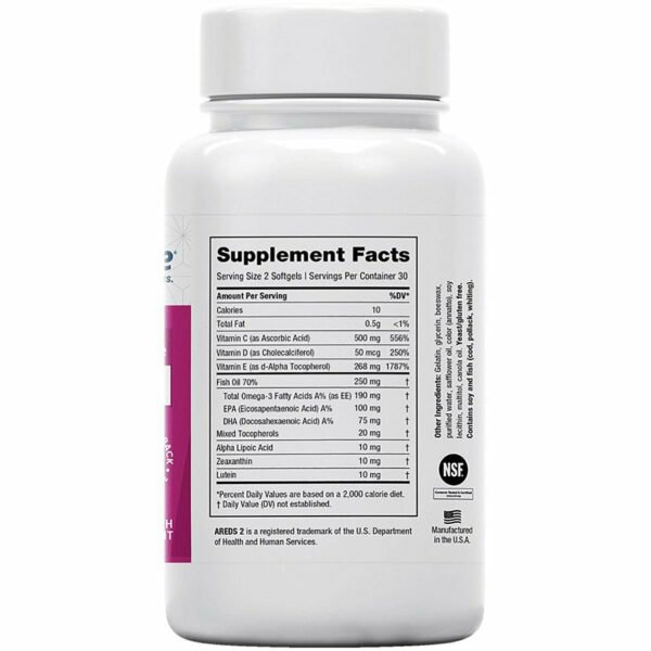 AREDS 2 Plus 60 softgels by EyePromise - Image 2