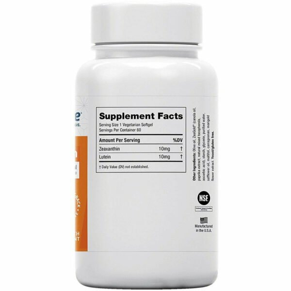 Zeaxanthin and Lutein 60 softgels by EyePromise - Image 2