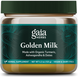 Golden Milk Powder 4.3 oz (123 g) by Gaia Herbs